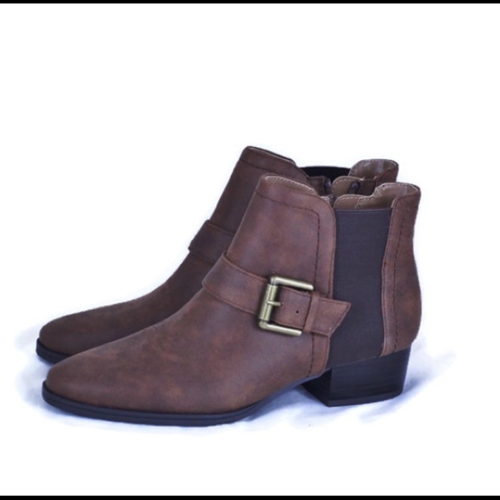 Aerosoles Cross Out Bootie Side ZIP